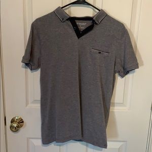 Grey Primark Collared Short Sleeve Shirt